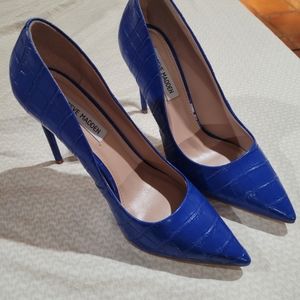 Gorgeous Steve Madden Blue Heels